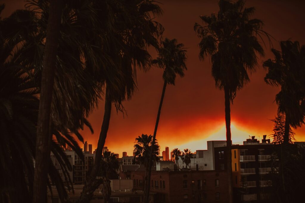 In a matter of hours, the Eaton fire released 20 times LA’s daily pollution