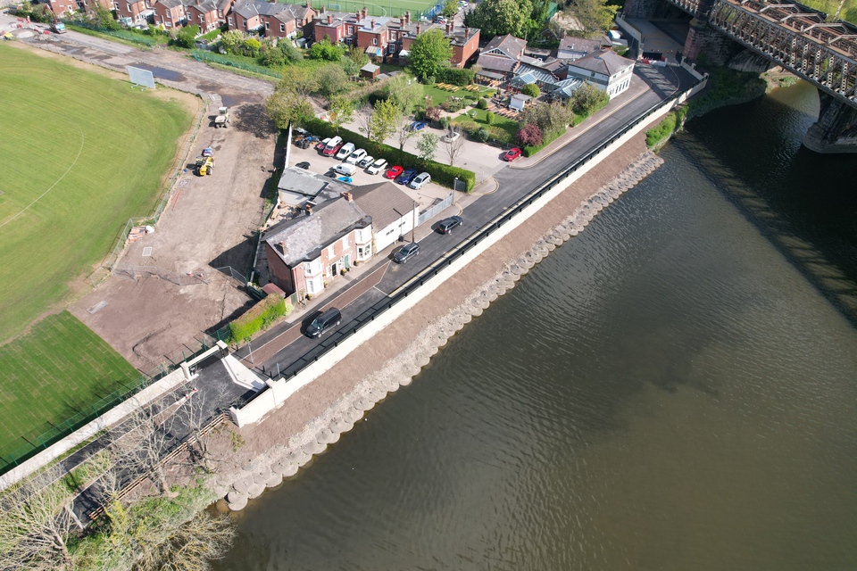 First phase complete on £55m Preston and South Ribble flood defences