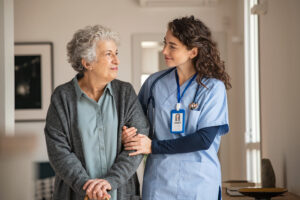Co-production in the trenches: reshaping adult social work