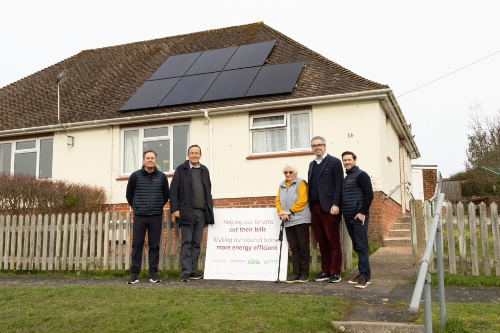First solar upgrades completed on Winchester council homes 